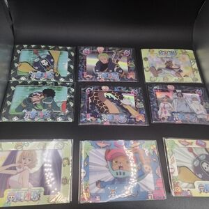 Onepiece Anime Character Card Collection - Chopper LuffyCybercel Unscanned Zoro
